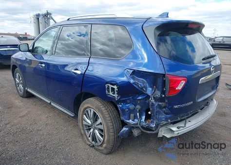 2020 Nissan Pathfinder S 4Wd z USA, uszkodzony, nr VIN 5N1DR2AM4LC630901